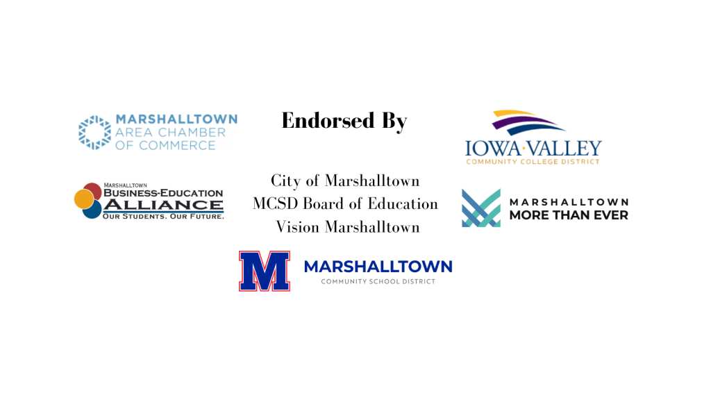 Endorsed By City of Marshalltown MCSD Board of Education Vision Marshalltown (1)